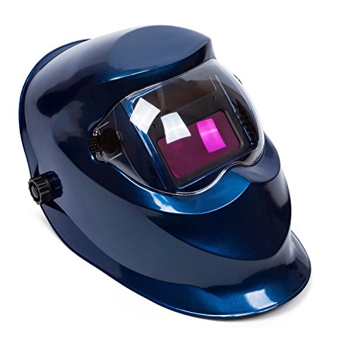 Babimax Automatik Schweißhelme blau Schweißmaske Schutzhelm Schweißschirm Schweißschild Automatisch verdunkelnd - 2