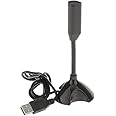Storin Mini Speech Microphone with USB Connector Stand for PC Laptop Desktop