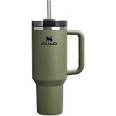 Stanley Quencher Pipetli Termos Bardak, Haki (Dried Pine), 1.18 Litre