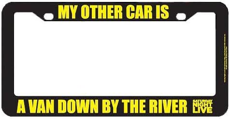 Saturday Night Live Matt Foley "My Other Car Is A Van" License Plate Frame