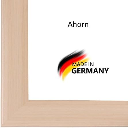 Picture frame, Photo frame PN50 16.14x35 inch (41x89 cm) in MAPLE with antireflection safety plastic glass and mdf backboard, 50 mm MDF moulding with covered decorative foil