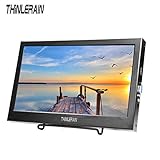 portable usb monitor 4k 【Full HD Tragbarer Monitor】: Anzeige Seitenverhältnis: 16: 9, Auflösung 1920 x 1080. IPS LED Technology Display und Aluminium-Materialdesign. Haltbarer für den einsatz.