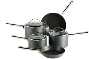 Anolon Professional Hard Anodised Cookware Saucepan Set, 4 Piece Set