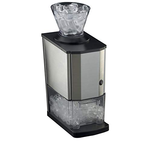 RGV Mojito Junior - Spaccaghiaccio elettrico, 80 Watt, Acciaio Inox