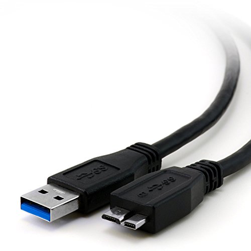 i.norys 1,2 Meter USB 3.0 Kabel (A-Stecker zu Micro-B-Stecker) Verbindungskabel für Festplatten, Tablets, Smartphones u.v.m.
