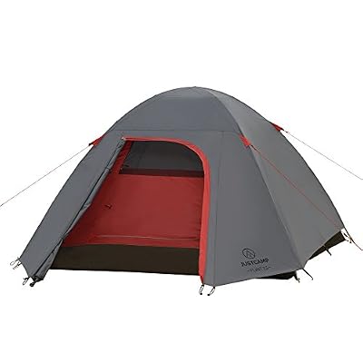 Justcamp Flint 3.5 Tente de Camping 3 places, Tentes Dôme (280 x 225 x 135 cm)