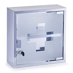 Zeller 18110 Medizinschrank, Edelstahl / 30 x 12 x 30: Amazon.de: Küche