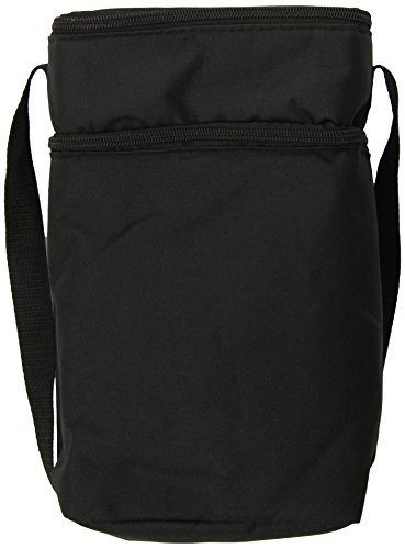 JL Childress 6 Baby Bottle Cooler Tote Bag (Black)
