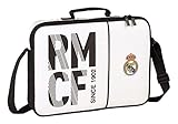 maleta real madrid Fondo interior semi rígido extraíble