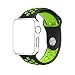 Produktbild Ontube Ersatz-Armband für Apple Watch 1 / 2 / Nike+, aus weichem Silikon, sportliches Design, erhältliche Größen: M / L
