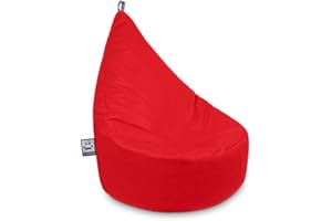 HAPPERS Puff Infantil Butaca para Salón o Dormitorio Rojo