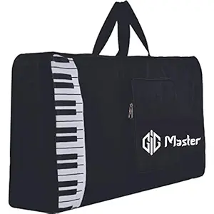 GIG Master Heavy Padded Light Weight Keyboard Gig Bag/Case/Cover for Casio 2550, 3500, 2400 with Front Pocket