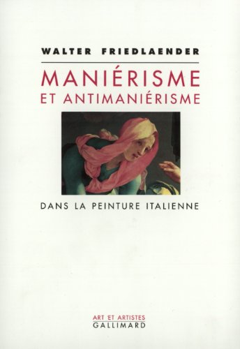 couverture de : Mani&eacute;risme et antimani&eacute;risme dans la peinture italienne