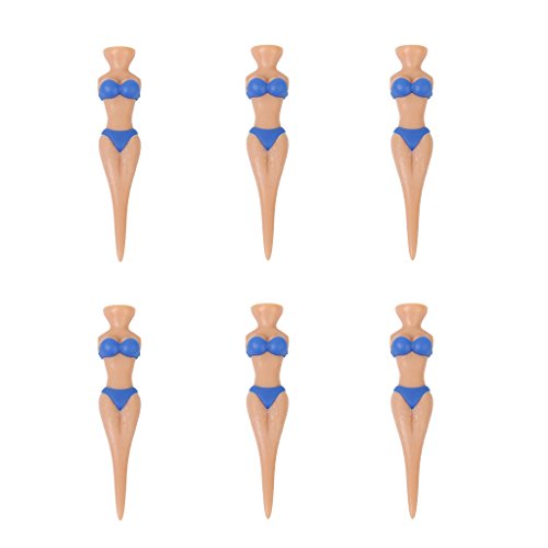 6pcs-Bikini-Model-Golf-Tees-Divot-Tools-Novelty-Gift-78mm