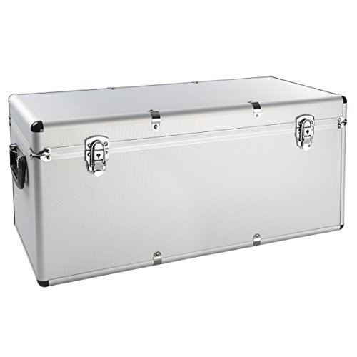 3er Set Alu Boxen Alukiste Werkzeugkiste Transportbox Lagerbox Lagerkiste Abschließbar - 7