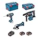 Produktbild BOSCH Kit PSL3P3C (GBH 18 V-26F + GSB 18 V-LI + GWS 18-125 V-LI + 2 x 5,0Ah + GAL1880CV + L-Boxx 238 + L-Boxx 136)
