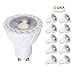 Produktbild B-right® 3W 3000K GU10 COB LED Lampen, 270lm, Warmweiß, LED Birnen, LED Leuchtmittel, 10er Pack.Zwei-Jahre-Garantie