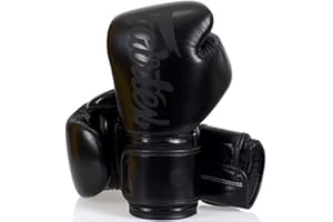Fairtex BGV-14 Boxing Gloves Matte Black Boxing Gloves Muay Thai