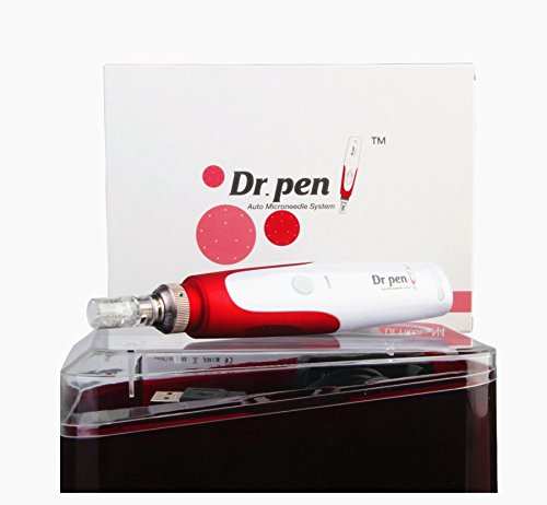 MISSAMMY Beauty Rechargeable Electric Derma Stamp Auto Micro Needling Pen with Bayonet Coupling Needle cartridge (DERMA PEN U-N)