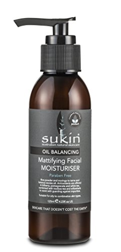 Sukin Oil Balancing Mattifying Facial Moisturiser 125ml