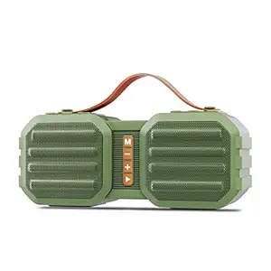 Zebronics Sound Feast 50 Portable Speaker Supporting Bluetooth, Pendrive Slot, mSD Card, FM, Call Function (Green)