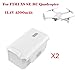 Produktbild TianranRT 2 Stück 11,4 V 4500 Mah Lipo Batterie Für Fimi X8 Se Rc Quadcopter Ersatzteile (Weiß)