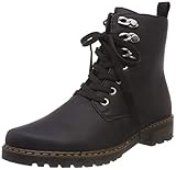Sohle: Synthetik Rieker Damen Z3930 Kurzschaft Stiefel, Schwarz (Schwarz 01), 39 EU