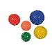 Produktbild Noppenball, 9 cm, rot von der BerseCare GmbH | 90 mm Igelball Massageball Stachelball Anti-Stress-Ball - Massage für Hände, Füße, Fersen, Rücken, Reflexzonen