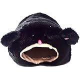 1X Toruiwa Hamster Nest Plüsch Winter Warm Nesthaus Kleines Haustier Cavy für Eichhörnchen Igel Hamster Chinchilla Haus