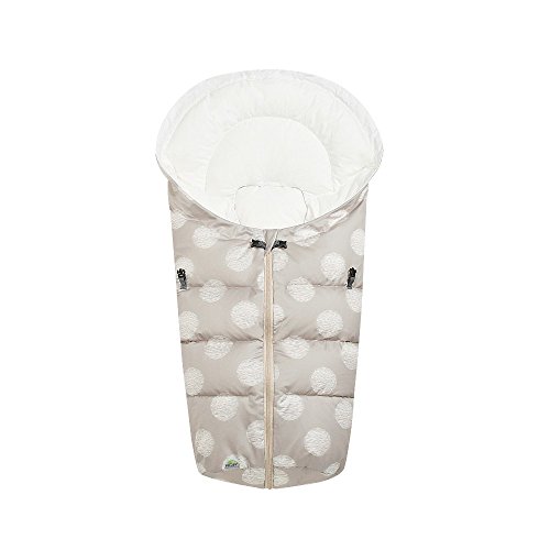 Preisvergleich Produktbild Odenwälder Fußsäckchen Dauni Fashion Dots, Design:Dots creme