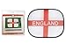 England Flag Baby Car Sunshade 2 Pack Blinds Sun Travel