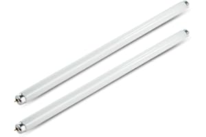 SAMXU 8 W Fliegenvernichter, T5 UV-Röhre, 2er-Pack, elektrischer Insektenvernichter, UV-T5-Lampe, Leuchtstoffröhre für 16 Watt Insektenvernichter, UV-Lichtröhrchen Lampe