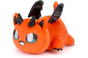 LAIBUY Cat Plush Pillow, Soft Kawaii Kitten Anime Plushie Hugging Pillow, Cute Stuffed Cat Animal Plush Toys Suitable Kids Boys Girls and Her Birthday Christmas Day Gifts (dickens)