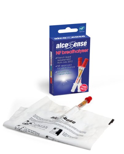 Alcosense ALCNFTWIN French NF Approved Breathalyser - Twin Pack