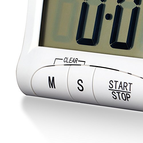 ONEDONE Magnetischer Küchentimer Küchenuhr Stoppuhr Wecker Küche EieruhrTimer Alarm (1) - 2