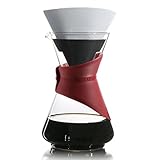 Regulieren Sie den Kaffeegeschmack durch das Aufbrühen von Hand - Der Trichter-Einsatz sorgt für den optimalen Durchfluss des Wassers bei Verwendung eines beliebigen Spitzfilters aus Papier