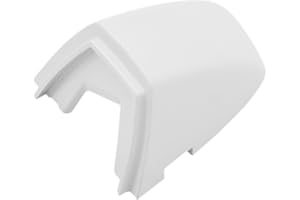 HAOTOM Vordere linke Türgriffabdeckung Schlüsselabdeckung Griffabdeckung Weiß, Passend für VW Golf 7 Mk7 e-Golf Touareg Arteon CC T-Roc Skoda Superb Octavia, 3 cm x 4 cm, Kunststoff, Weiß