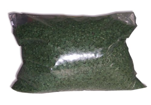Look Concept  Bolsita de perlas de cera de depilar tradicional verde  1 kg para depilación