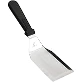 Lacor 60425 - Straight Spatula Solid Handle Stainless Steel 7x13, 2 in | In stainless steel, stir and serve without scratchin