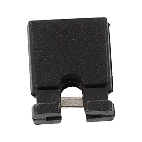 SODIAL (R) 50 Stueck 2,54 mm Stecker Bruecke Mini Jumper Steckverbinder - 2
