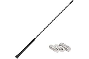Audioproject A155 – Bilantenn Takantenn 40 cm för VW Golf 4 5 6 7 Lupo Polo 6R Audi Opel Ford Focus Renault BMW Seat Skoda DA