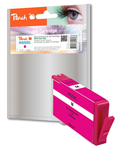 Preisvergleich Produktbild Peach Tintenpatrone magenta HC kompatibel zu HP No. 920XL, CD973AE