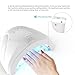 Abody Nail Lamp, 48W / 24W LED UV Nail Dryer,White Light with 5S,30S,60S Timer Setting Automatic Sensor Machine for Fingernail & Toenail