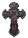 Produktbild HiEnd Akzente Western Nieten Holz Kreuz mit Metall Kreuz Overlay