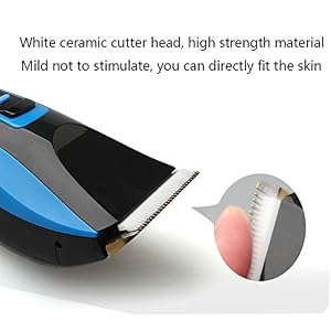 RIWA 750A Electric Rechargeable Battery Hair Clippers Haircut Hair Trimmer Ceramic Blade for Men Kids Adults - Image 2