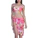 Garden Print lovely Bikini Set With Matching Sarong_Large RS.1874.00