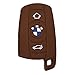 KMH Silicone Key Cover for Bmw 3 Button Smart Key (Brown) RS.199.00