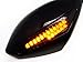 Universal Smoke swing freely modified mirror LED Turn signals intergrated mirrors For CBR 125R/150R/250R (2011-)