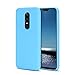 Produktbild SpiritSun Hülle für OnePlus 6 Silikonhülle, Ultra Dünn Handyhülle Weich Flexibel TPU Silikon Schutzhülle Kratzfest Stoßfest Bumper Case Backcover Hellblau