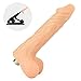 Produktbild iKenMu Dildo Toys Arbeiten für Automatische versenkbare Pistole, Sex Maschine Frau Masturbation Pumping Toy, Sex-maschine Anhänge für Frauen, Sexspielzeug Produkt(Runden - K4)